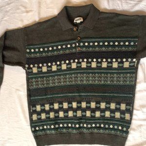Wool crewneck sweater